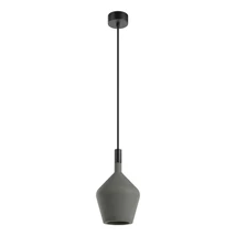 Redo POTTER kültéri függeszték fém, beton, fekete, szürke, GU10, IP65 - 90975