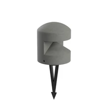 Redo CLIFF leszúrható kültéri lámpa műanyag, beton, fekete, szürke, LED, 8W, 156lm, 3000K, IP65 - 90979