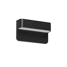 Redo KANT kültéri fali lámpa fém, fekete, LED, 3W, 187lm, 2700K-3000K, IP65 - 91016