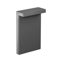 Redo KANT kültéri állólámpa fém, szürke, LED, 15W, 948lm, 2700K-3000K, IP65 - 91029