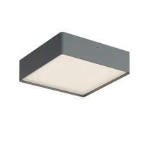 Redo NOX kültéri mennyezet lámpa fém, műanyag, szürke, fehér, LED, 21W, 1890lm, 2700K-3000K, IP65 - 91050-DALI