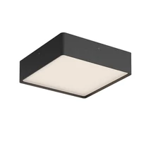 Redo NOX kültéri mennyezet lámpa fém, műanyag, fekete, fehér, LED, 21W, 1890lm, 2700K-3000K, IP65 - 91052