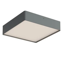 Redo NOX kültéri mennyezet lámpa fém, műanyag, szürke, fehér, LED, 29.5W, 2803lm, 2700K-3000K, IP65 - 91054