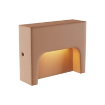 Redo SASHI kültéri fali lámpa beton, barna, LED, 6W, 305lm, 2700K, IP65 - 91129