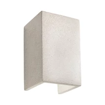 Redo PETRA kültéri fali lámpa fém, beton, szürke, fehér, LED, 2x 6W, 760lm, 2700K, IP54 - 91151