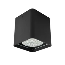 Redo XIA kültéri mennyezet lámpa fém, üveg, fekete, áttetsző, LED, 19W, 1359lm, 2700K, IP65 - 91212