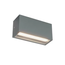 Redo LIMAS kültéri fali lámpa fém, szürke, LED, 12W, 852lm, 2700K-3000K, IP65 - 91220