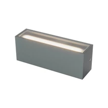 Redo LIMAS kültéri fali lámpa fém, szürke, LED, 40W, 2940lm, 2700K-3000K, IP65 - 91232-DALI