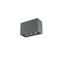 Redo AROOS kültéri mennyezet lámpa fém, szürke, LED, 9W, 581lm, 2700K, IP65 - 91236