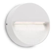 Redo EVEN kültéri fali lámpa fém, fehér, LED, 3000K, 3W, 160lm, IP54 - 9148