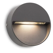 Redo EVEN kültéri fali lámpa fém, szürke, LED, 3000K, 3W, 160lm, IP54 - 9149