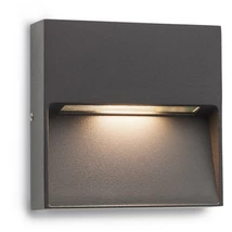 Redo EVEN kültéri fali lámpa fém, szürke, LED, 3000K, 3W, 160lm, IP54 - 9151