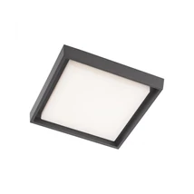 Redo BEZEL kültéri mennyezet lámpa fém, műanyag, szürke, fehér, LED, 3000K, 25W, 1950lm, IP54 - 9187