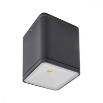 Redo BETA kültéri mennyezet lámpa fém, üveg, szürke, áttetsző, LED, 4000K, 6W, 540lm, IP54 - 9199