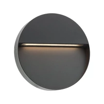 Redo EVEN kültéri fali lámpa fém, szürke, LED, 3000K, 9W, 420lm, IP54 - 9624