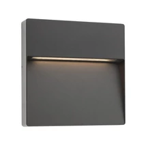 Redo EVEN kültéri fali lámpa fém, szürke, LED, 3000K, 9W, 420lm, IP54 - 9625