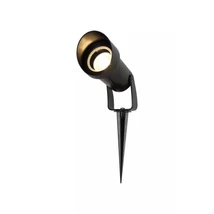 Searchlight Spike kültéri dekorációs lámpa fém, fekete, GU10, 7W, IP65 - 1010BK