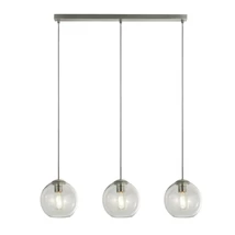 Searchlight BALLS függeszték fém, üveg, króm, áttetsző, E14 - 1033-3CL