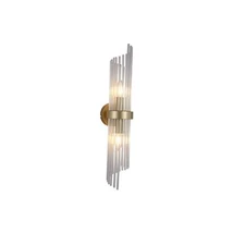 Searchlight Lara fali lámpa fém, üveg, arany, áttetsző, E14, 60W - 11500-2GO