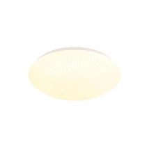 Searchlight Stripy mennyezeti lámpa fém, akril, fehér, LED, 24W, 3302lm, 2700K-3200K-4000K - 23381-40WH