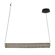 Searchlight THREAD függeszték fém, fekete, arany, LED, 26W, 3000K, 1191 Lm - 25151-1BK