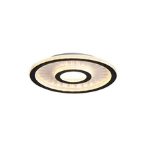 Searchlight Roundel mennyezeti lámpa fém, fekete, LED, 30W, 3948lm, 3000K - 25688-35BK