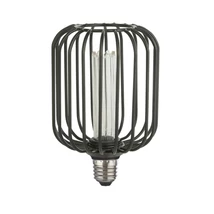 Searchlight DRUM izzó fém, fekete, E27, 4.5W, 2700K, 320 Lm - 26005BK