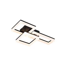 Searchlight Wall Art II mennyezeti lámpa fém, fekete, LED, 30W, 4990lm, 3000K - 28612BK