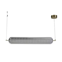 Searchlight CAPSULE függeszték fém, üveg, akril, sárgaréz, LED, 42.5W, 3000K, 5028 Lm - 28800SB