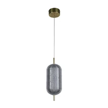 Searchlight CAPSULE függeszték fém, akril, sárgaréz, LED, 19W, 3000K, 1845 Lm - 28803SB