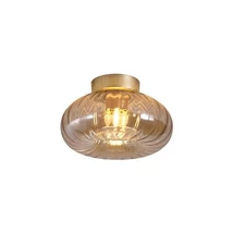 Searchlight Celestial mennyezeti lámpa fém, üveg, arany, borostyán, E27, 60W - 32156-28GO