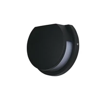 Searchlight CHISWICK kültéri fali lámpa fém, akril, fekete, LED, 6W, 3000K, 246 Lm, IP44 - 36110BK