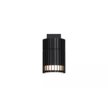 Searchlight Detroit kültéri fali lámpa fém, fekete, GU10, 7W, IP44 - 37737BK