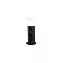 Searchlight Colorado  kültéri állólámpa fém, műanyag, fekete, fehér, E27, 15W, IP44 - 39240BK-300PIR