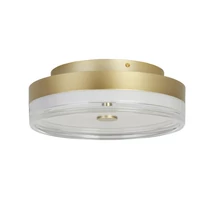 Searchlight CYPRUS mennyezet lámpa fém, akril, arany, fehér, LED, 29W, 3000K, 1850 Lm - 42651-40GO