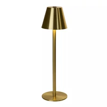 Searchlight Tyler asztali lámpa fém, arany, LED, 0.5W, 67lm, 2700K-4000K-6500K - 55610GO