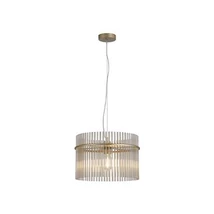 Searchlight Swizzle függeszték fém, üveg, arany, pezsgő, E27, 60W - 55621CP