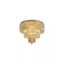 Searchlight Empire mennyezeti lámpa fém, üveg, sárgaréz, pezsgő, E14, 60W - 61321-6SB