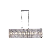 Searchlight Bijou függeszték fém, üveg, króm, áttetsző, E14, 40W - 65818-8CC