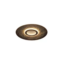 Searchlight Lumadisc mennyezeti lámpa fém, fekete, LED, 20W, 3410lm, 3000K - 80780-46BK