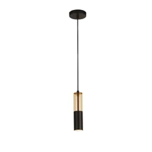 Searchlight MERRYGOLD függeszték fém, akril, fekete, sárgaréz, GU10 - 82121-1BK