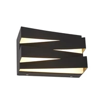 Searchlight Section fali lámpa fém, fekete, LED, 18W, 1448lm, 3000K - 86410BK
