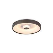 Searchlight Polka mennyezeti lámpa fém, műanyag, barna, fehér, LED, 30W, 3804lm, 3000K - 89735-38LT