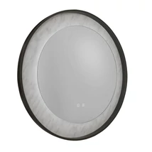 Searchlight LUXO fali lámpa fém, márvány, tükör, fekete, fehér, LED, 17W, 2700-4000K, 305 Lm - 96060BK