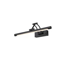 Searchlight Herron fali lámpa fém, fekete, LED, 3W, 74lm, 3000K-4000K-6500K - 96510-45BK