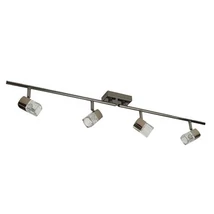 Searchlight Blocs szpotlámpa fém, üveg, króm, áttetsző, G9, 33W - 9884BC