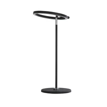 Searchlight SPACE asztali lámpa fém, akril, fekete, fehér, LED, 12W, 3000K, 579 Lm - EU32802BK