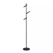 Searchlight Wands állólámpa fém, fekete, LED, 14.02W, 342lm, 2700K - EU4869BK