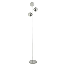 Searchlight MARBLES állólámpa fém, króm, LED, 4000K, 16.5W, 1875lm - EU5089CC