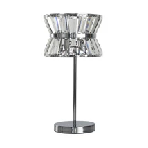 Searchlight UPTOWN asztali lámpa fém, kristály, króm, áttetsző, G9 - EU59411-2CC